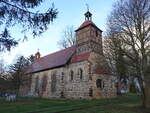 Seegrehna, evangelische Kirche, romanische Saalkirche, erbaut im 13.