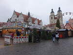 Wittenberg, Weihnachtsmarkt am Marktplatz (10.12.2024)