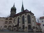 Wittenberg, Schlokirche, erbaut im 15.