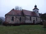 Buro, evangelische Komtureikirche, sptromanische Saalkirche (11.12.2024)