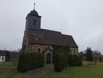 Stackelitz, evangelische Kirche, erbaut im 13.