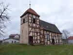 Kleindrben, evangelische Dorfkirche, erbaut im 17.