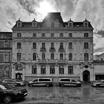 In diesem in den Jahren 1889/90 ursprnglich als Hotel  Flensburger Hof  gebauten Haus ist heute die Kriminalpolizeidienststelle Flensburg untergebracht.