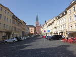 Altenburg, Marktplatz mit Brderkirche (31.03.2024)