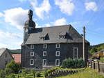 Die evangelische Zum-Kripplein-Jesu-Kirche im thringischen Manebach.