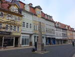 Bad Langensalza, Nachbildung der Kurschsischen Ganzmeilensule in der Marktstrae (14.11.2022)