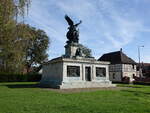 Woerth, Denkmal Monument Bavarois von 1870 in der Grand Rue (13.10.2024)