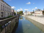 Chalons-en-Champagne, Huser am Quai Barbat (05.10.2024)