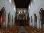 Vertus, Orgel im Mittelschiff der St.