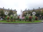 Toul, Brunnen am Place des Trois Eveches (07.10.2024)