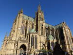 Metz, Kathedrale Saint-Etienne, erbaut von 1220 bis 1520 (05.10.2024)