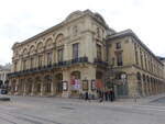 Reims, Opernhaus am Place Myron Herrick, erbaut 1873 durch den Architekten Alphonse Gosset (06.10.2024)