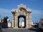 Barletta, Porta Marina in der Via Cristoforo Colombo (27.09.2022)