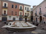 Foggia, Brunnen an der Piazza Baldassarre (26.09.2022)