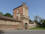 Panzano, Torturm des Castello Malvasia, erbaut im 16.