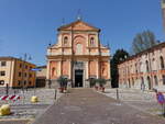 Goito, Pfarrkirche San Pietro, erbaut von 1729 bis 1734 (12.04.2024)