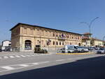 Guidizzolo, Rathaus mit Biblioteca Comunale in der Via Bruno Rodella (12.04.2024)