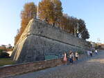 Bergamo, Stadtmauer an der Via Sant Alessandro (29.09.2018)