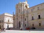 Syrakus, Dom Santa Maria delle Colonne mit Barockfassade aus dem 18.