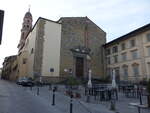 Arezzo, Klosterkirche Badia delle Sante Flora e Lucilla an der Piazza Badia, erbaut im 13.