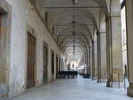 Arezzo, Arkadengang in der Loggia Vasari (26.03.2022)