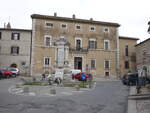 Amelia, Palazzo Colonna an der Piazza Augusto Vera (28.03.2022)