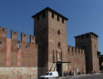 Castelvecchio aufgenommen an der Stra�e Corso Castelvecchio.