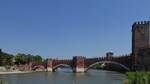 Ponte Castelvecchio �ber die Adige in Verona.