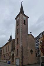 Esch Alzette, Protestantisch Reformierten Kirche erbaut 1923.