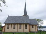 Nordlien, evangelische Kirche, erbaut 1901 durch Architekt Johan Meyer (23.05.2023)