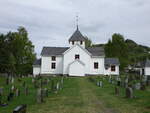 Tretten, evangelische Kirche, erbaut 1728 durch Jens Skanke (24.05.2023)