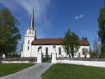 Lten, evangelische Kirche, erbaut um 1200, umgestaltet im 19.