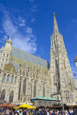 Der Stephansdom am Wiener Stephansplatz.