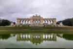 Gloriette im Schlossgarten von Schnbrunn in Wien, erbaut 1775.