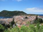 Aussicht auf Angra do Heroismo auf der Azoren-Insel Terceira am 21.07.2024