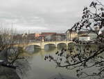 Die Mittlere Brcke von Basel am 24.12.24.