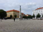 Znojmo, Denkmal fr Karel Kopal am Komenskeho Namesti (29.05.2019)