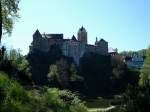 Burg Neudek in Elbogen (Loket) im Egerland,  geht auf das 12.Jahrhundert zurck, Goethe war hier mehrmals zu Gast,  2007