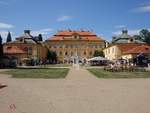 Krasny Dvur / Schnhof, Barockschloss Krsn Dvůr mit Schlosskapelle St.