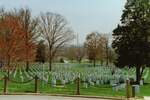 Arlington National Cemetery am Potomac River, errichtet ab 1864 (08.03.2003)