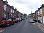 Luton, Huser in der Russell Street in der New Town (11.09.2024)