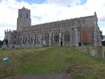 Blythburgh, Pfarrkirche Holy Trinity in der Church Lane, erbaut im 15.