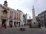 Reading, Huser und Denkmal am Market Place (08.09.2024)