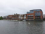 Eton, Eton College Boathouse an der Themse (09.09.2024)