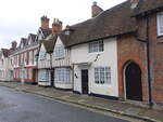 Aylesbury, historische Huser in der Church Street (10.09.2024)