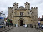 Buckingham, Stadtmuseum im alten Gefngnis Old Goal am Market Hill, erbaut 1748 (10.09.2024)