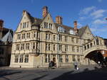 Oxford, New Building des New College in der Catte Street (09.09.2024)