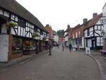 Godalming, historische Fachwerkhuser in der Church Street (07.09.2024)