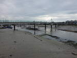 Shoreham-by-Sea, Adur Ferry Bridge ber den Adur Fluss (07.09.2024)