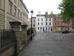 Bristol, historische Huser am Queens Square (16.05.2024)